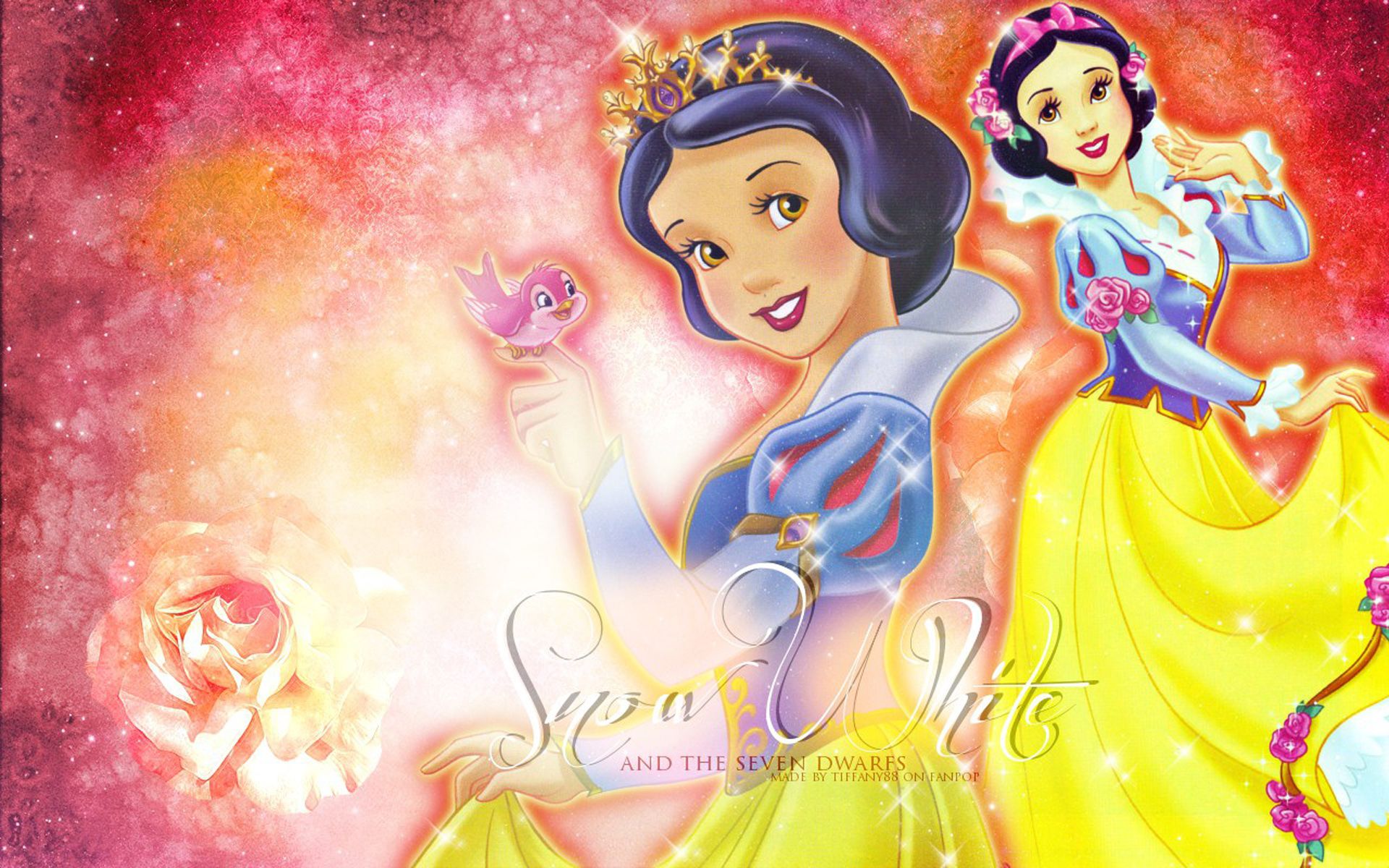 Disney Princess Snow White HD Wallpaper For Mobile Phones Tablet