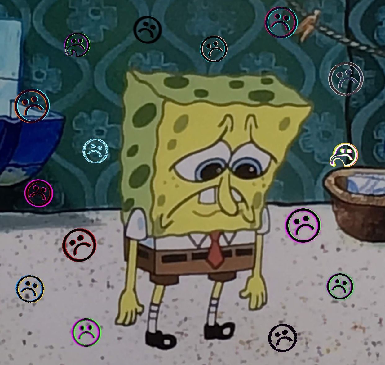 Depressed Spongebob Wallpapers - Wallpaper Cave.