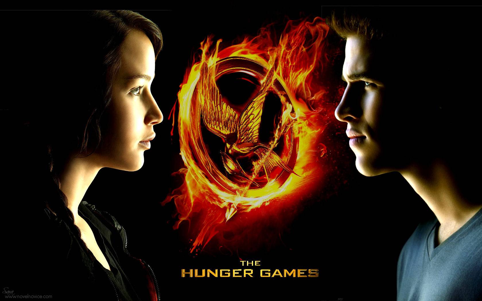 the hunger games katniss and gale wallpaper. Your Geeky Wallpaper