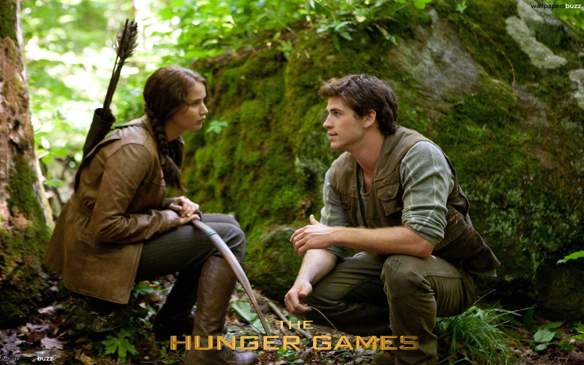 Katniss and Gale HD Wallpaper