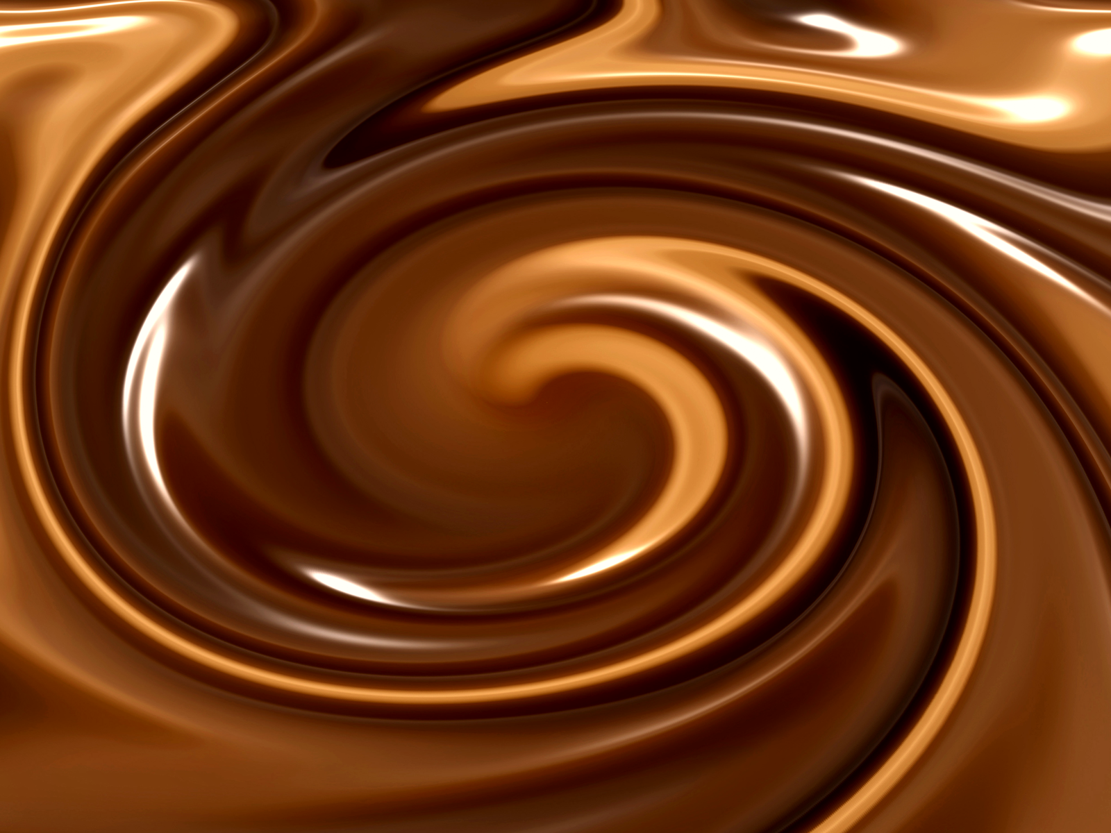 melted chocolate background