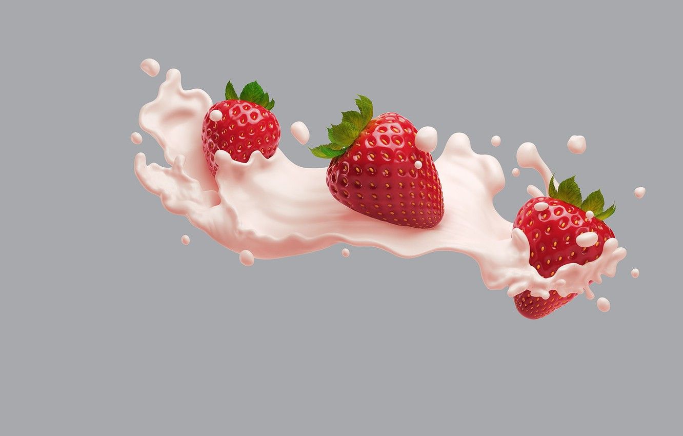 Wallpaper food, minimalism, cream, art, Victoria, AJ Jefferies