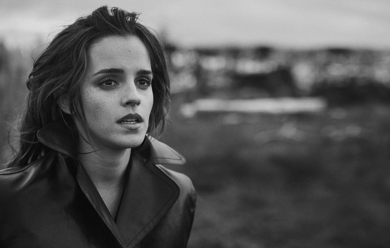 Wallpaper makeup, actress, Emma Watson, Emma Watson, cloak