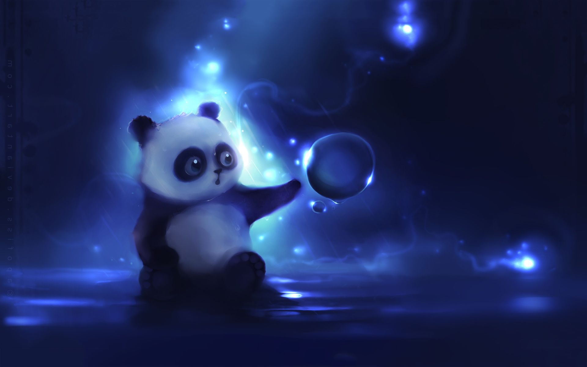 little panda art. Panda wallpaper, Panda art, Panda background