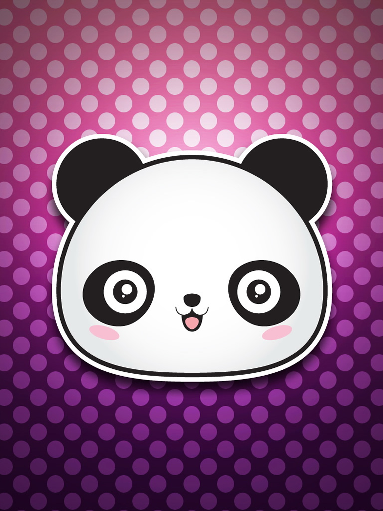 Free download Little Panda Funny iPad Wallpaper [1024x1024]