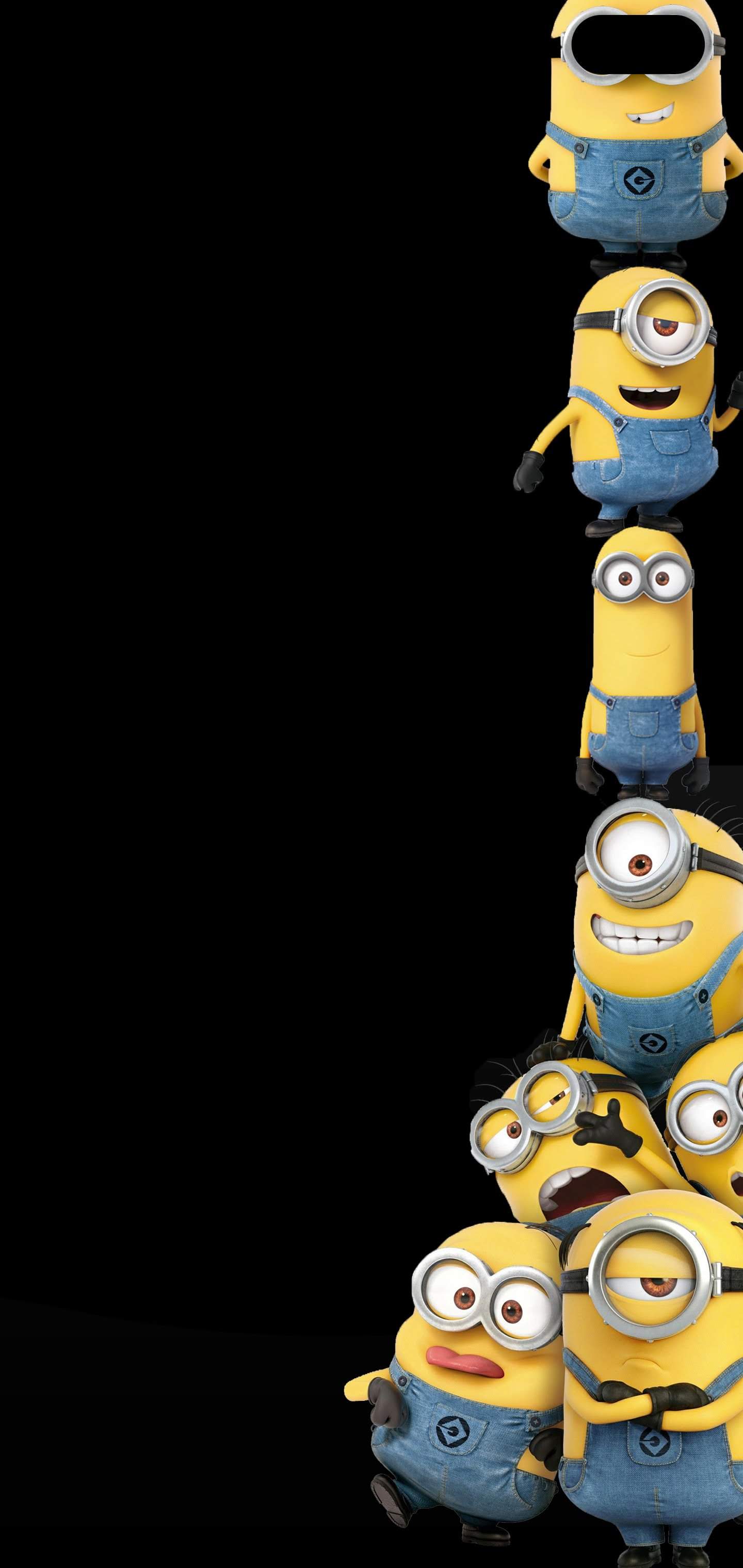 Stack Of Minions S10 Galaxy S10 Hole Punch Wallpaper