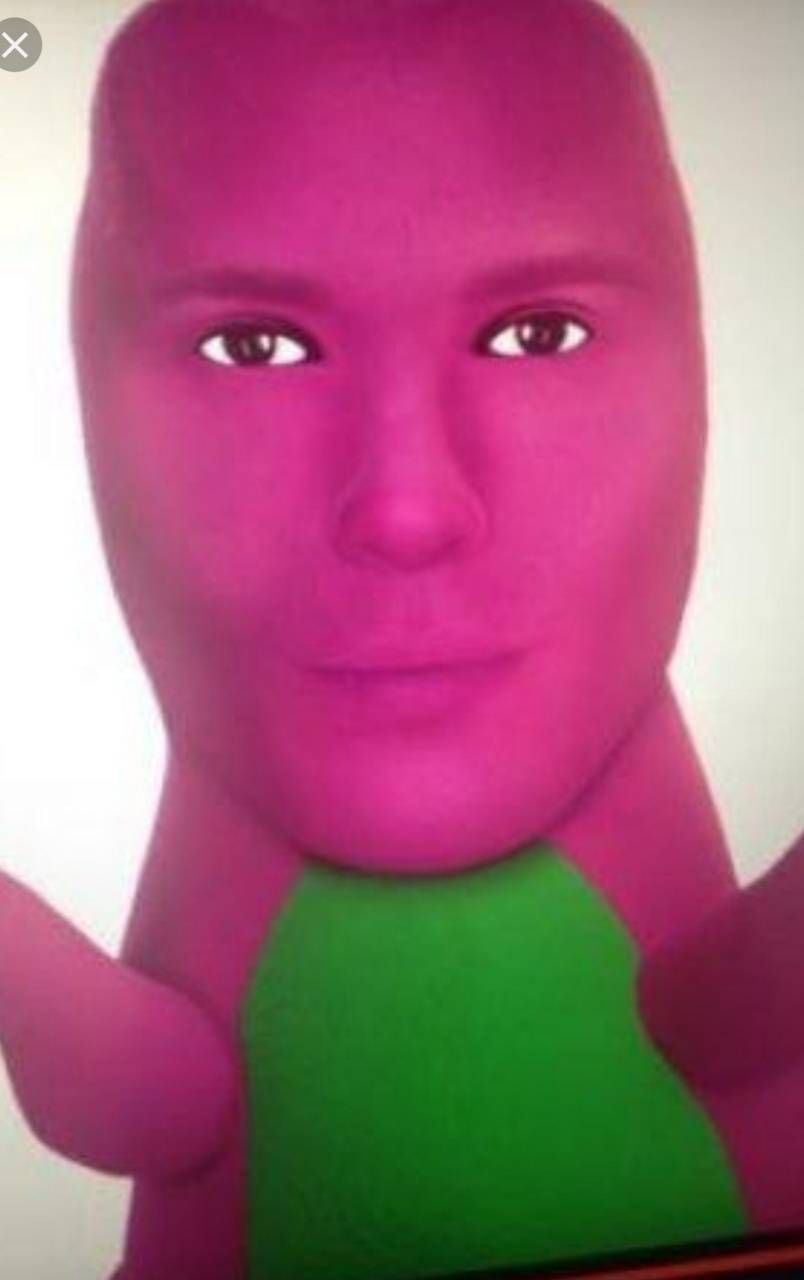 cursed barney