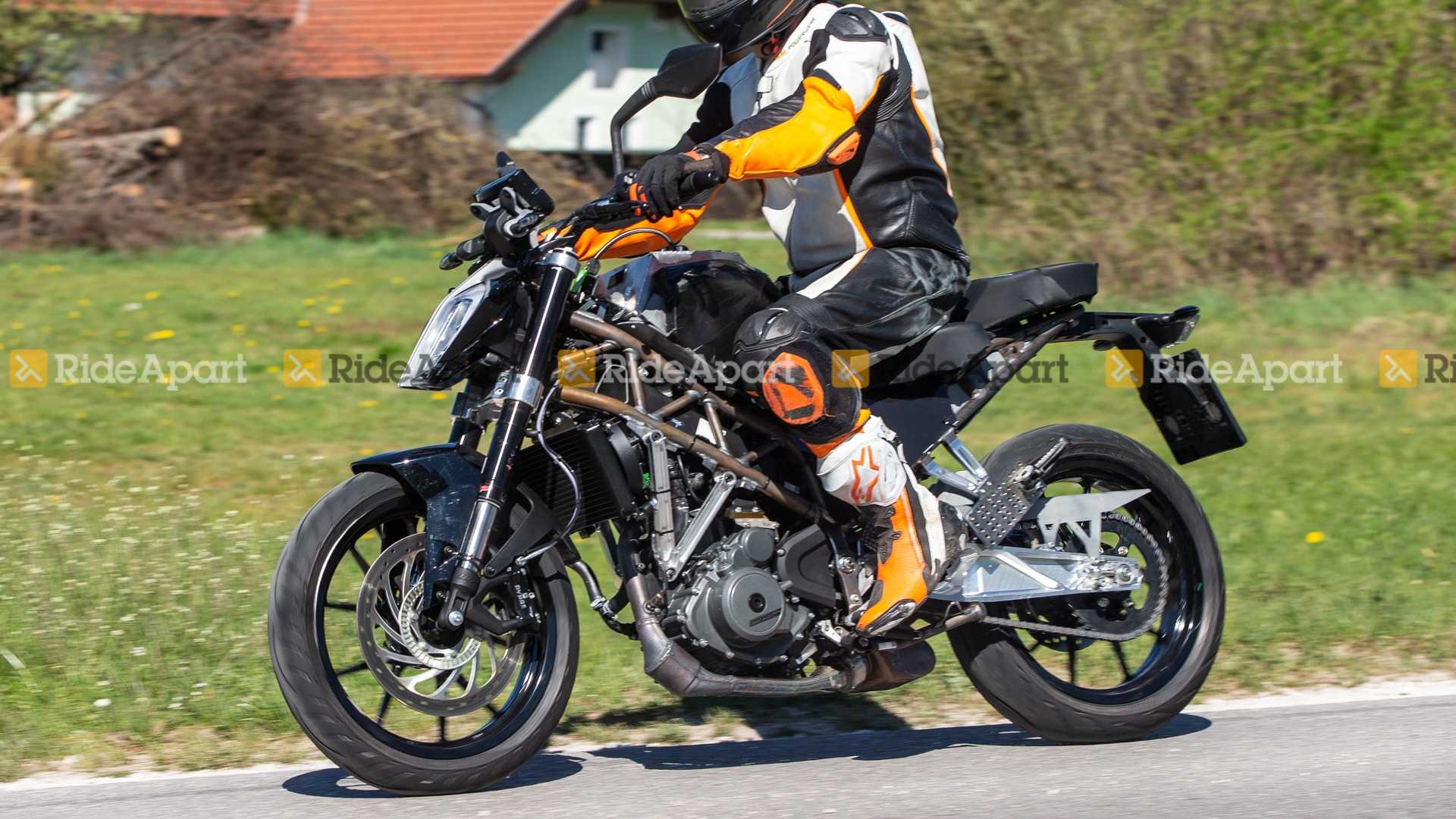 Spotted: 2021 KTM 390 Duke Testing In Germany