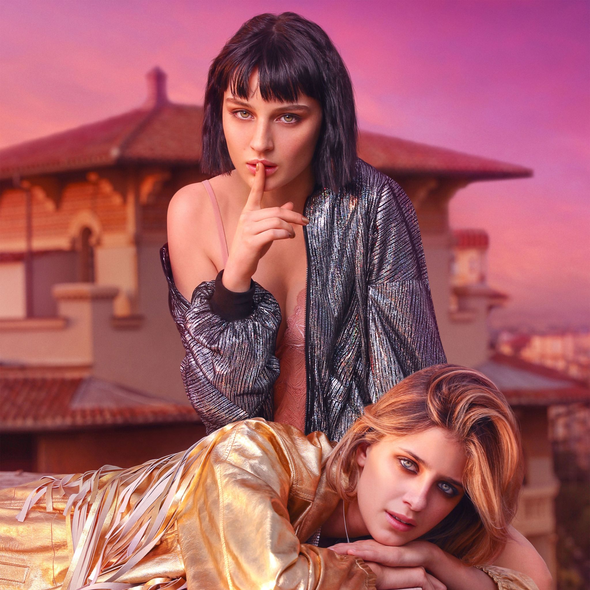 Alice Pagani and Benedetta Porcaroli In Baby iPad Air