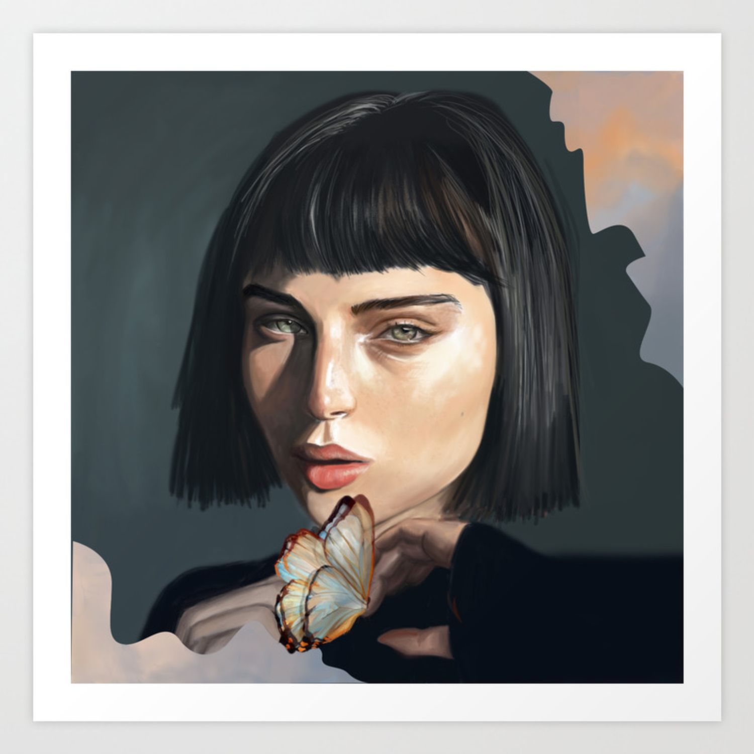 ALICE PAGANI PORTRAIT Art Print