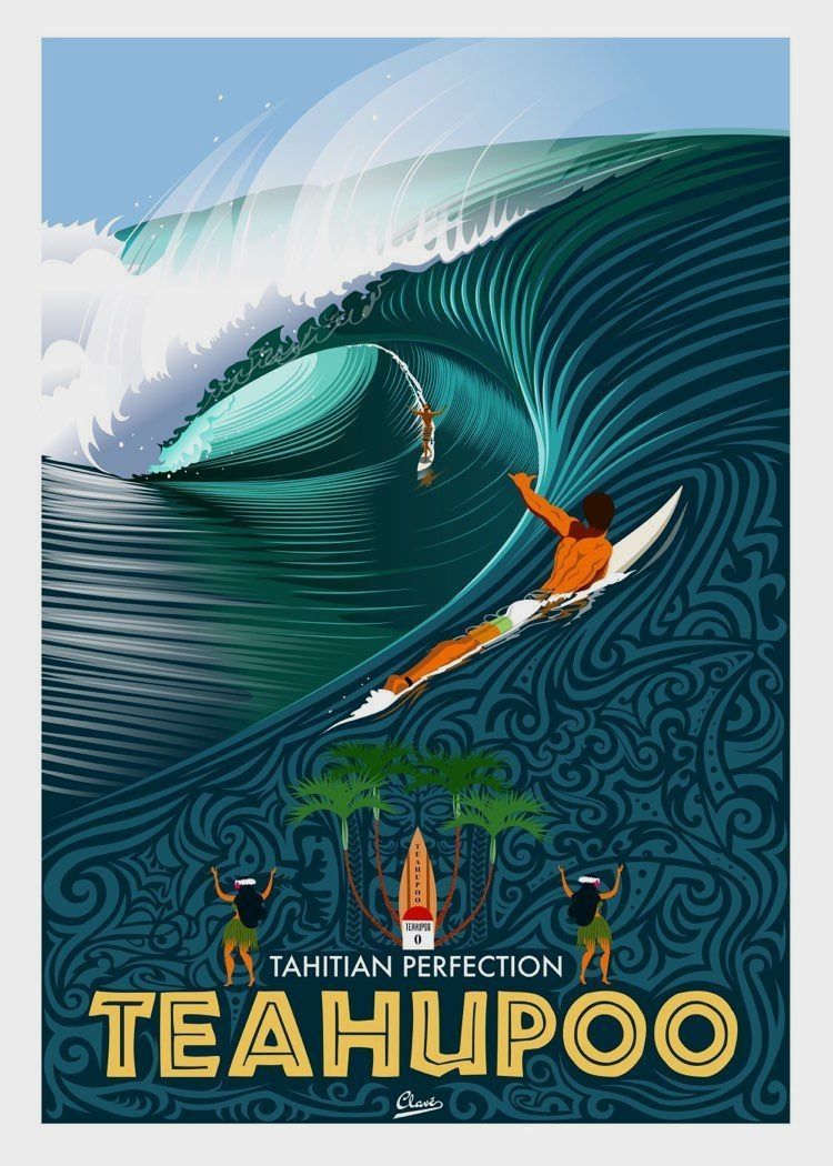 Waves ::. Surf art, Surfboard