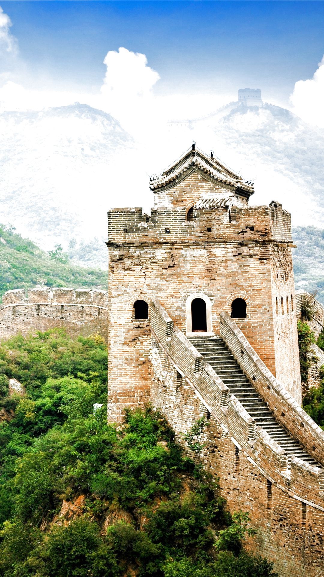 Free download Man Made Great Wall Of China 1080x1920 Mobile