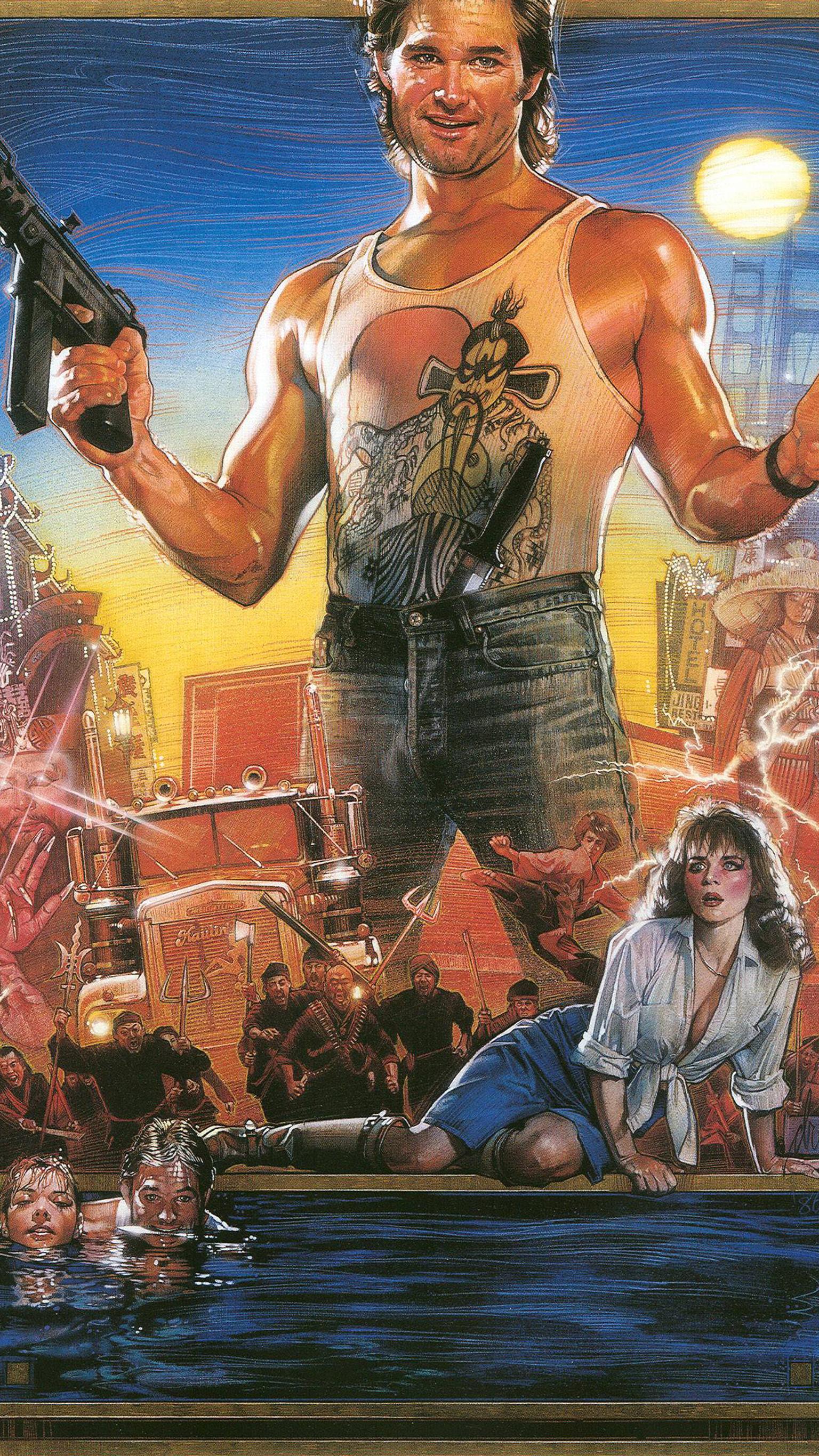 Big Trouble in Little China (1986) Phone Wallpaper