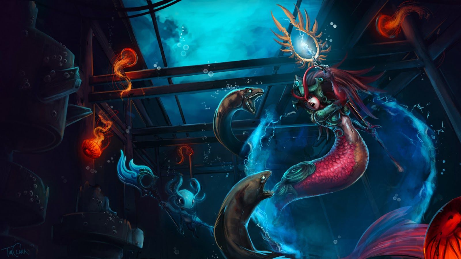 Free download nami and fizz skin splash league of legends HD