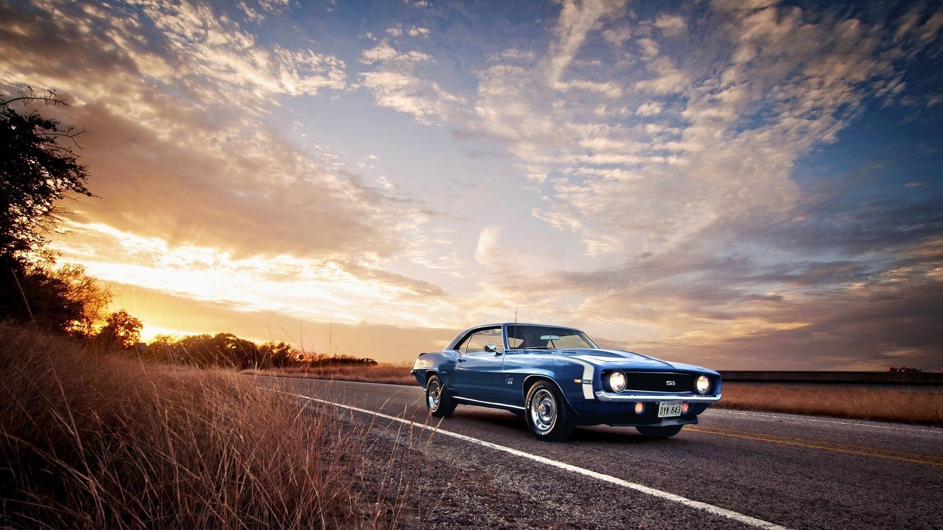 Muscle Cars in 1920x1080 Wallpaper