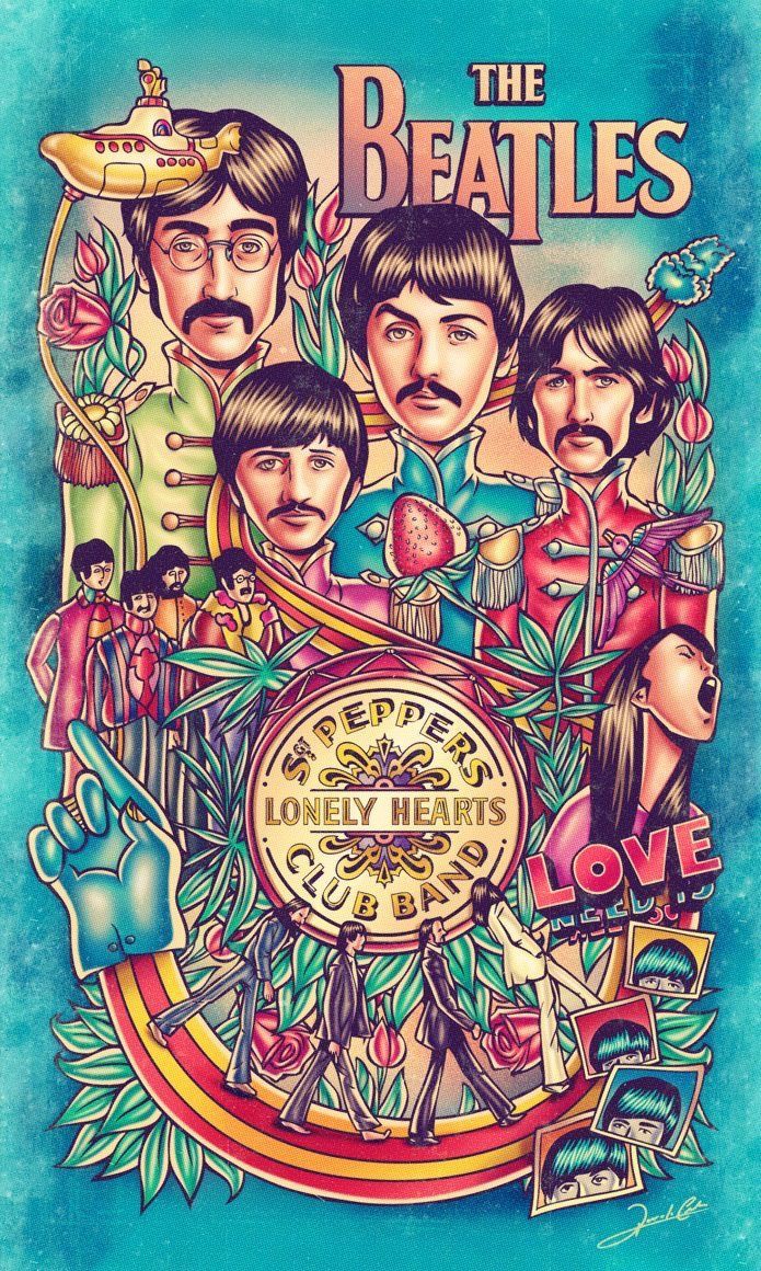 Sargent Peppers Lonely Hearts Club Band. Rock band posters