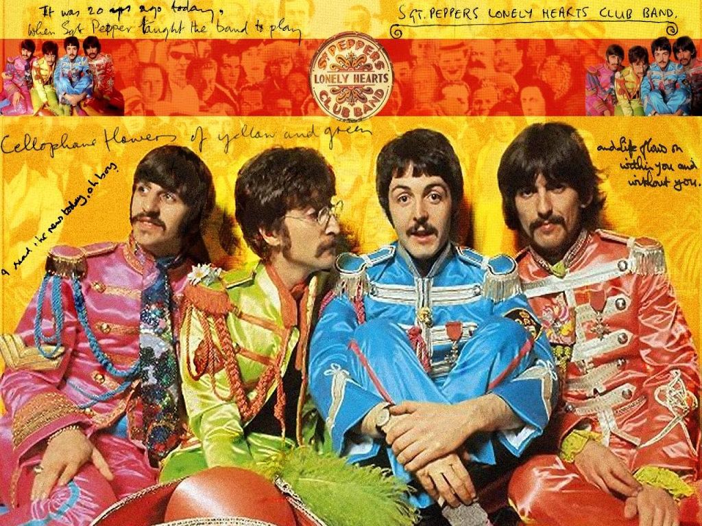 Sgt. Pepper's Lonely Hearts Club Band Wallpaper