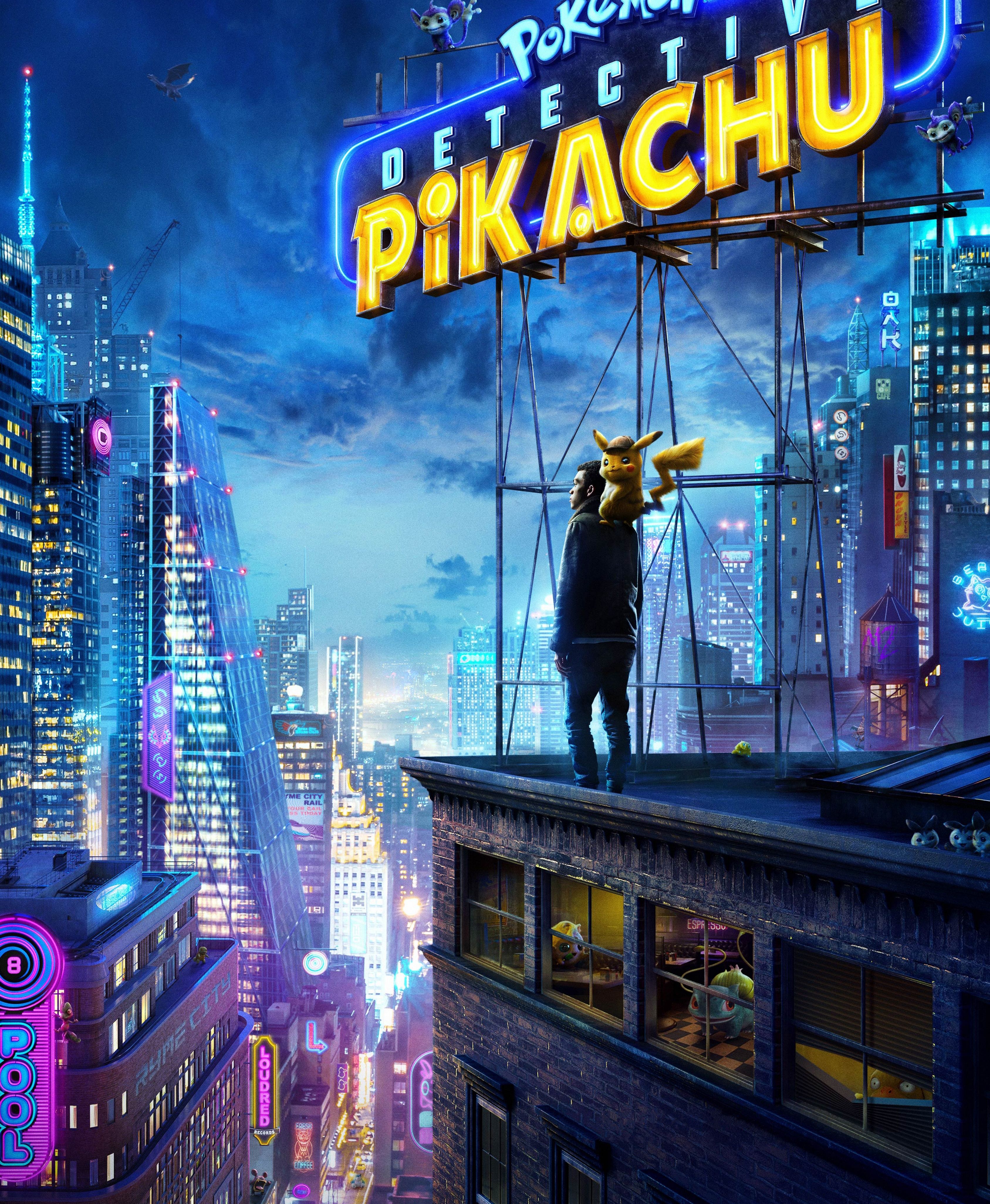 Wallpaper Pokémon Detective Pikachu, 4K, Movies