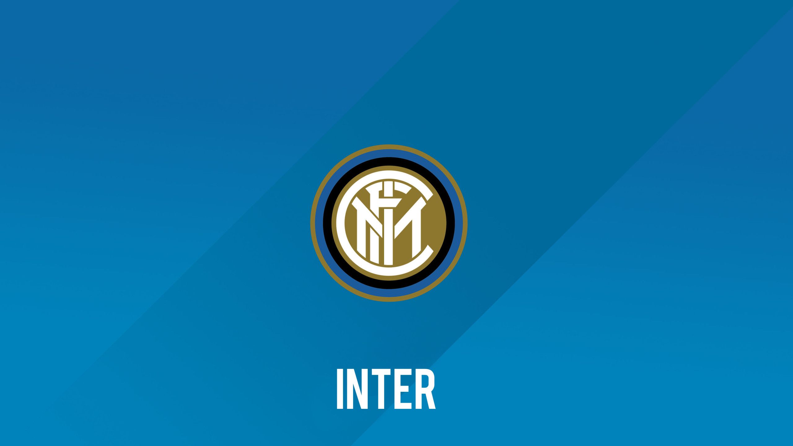 Inter Milan Football Club Logo 1440P Resolution HD 4k Wallpaper, Image, Background, Photo and Picture