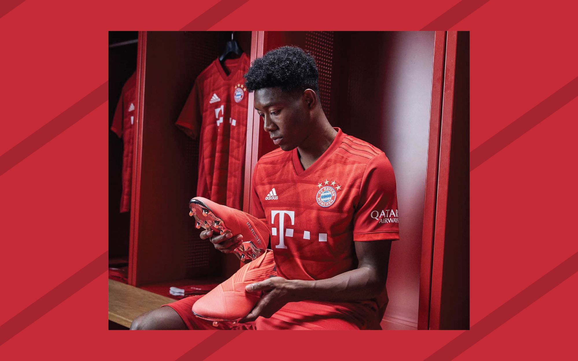 The 2019 2020 FC Bayern Munich Home Kit