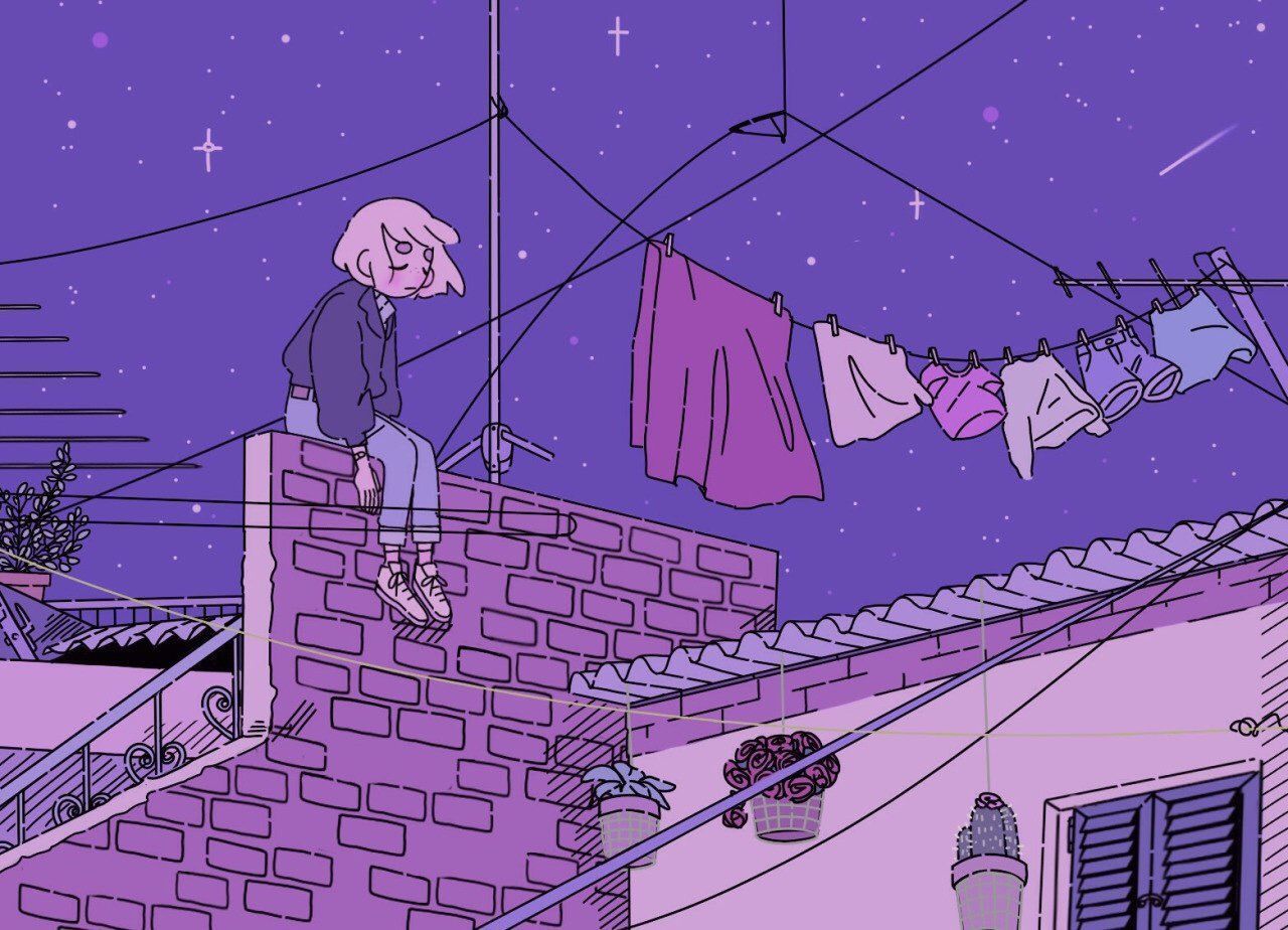 Lo Fi Aesthetic Anime Wallpaper Free Lo Fi Aesthetic Anime