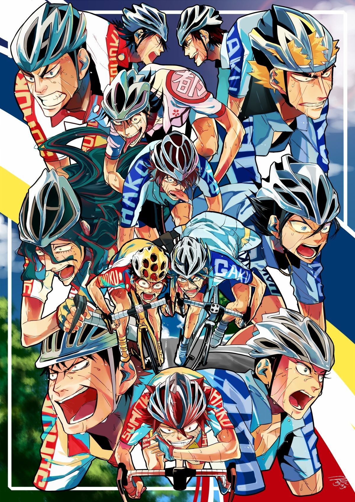 Yowamushi Pedal/（画像あり）. 集合絵, 御堂筋翔