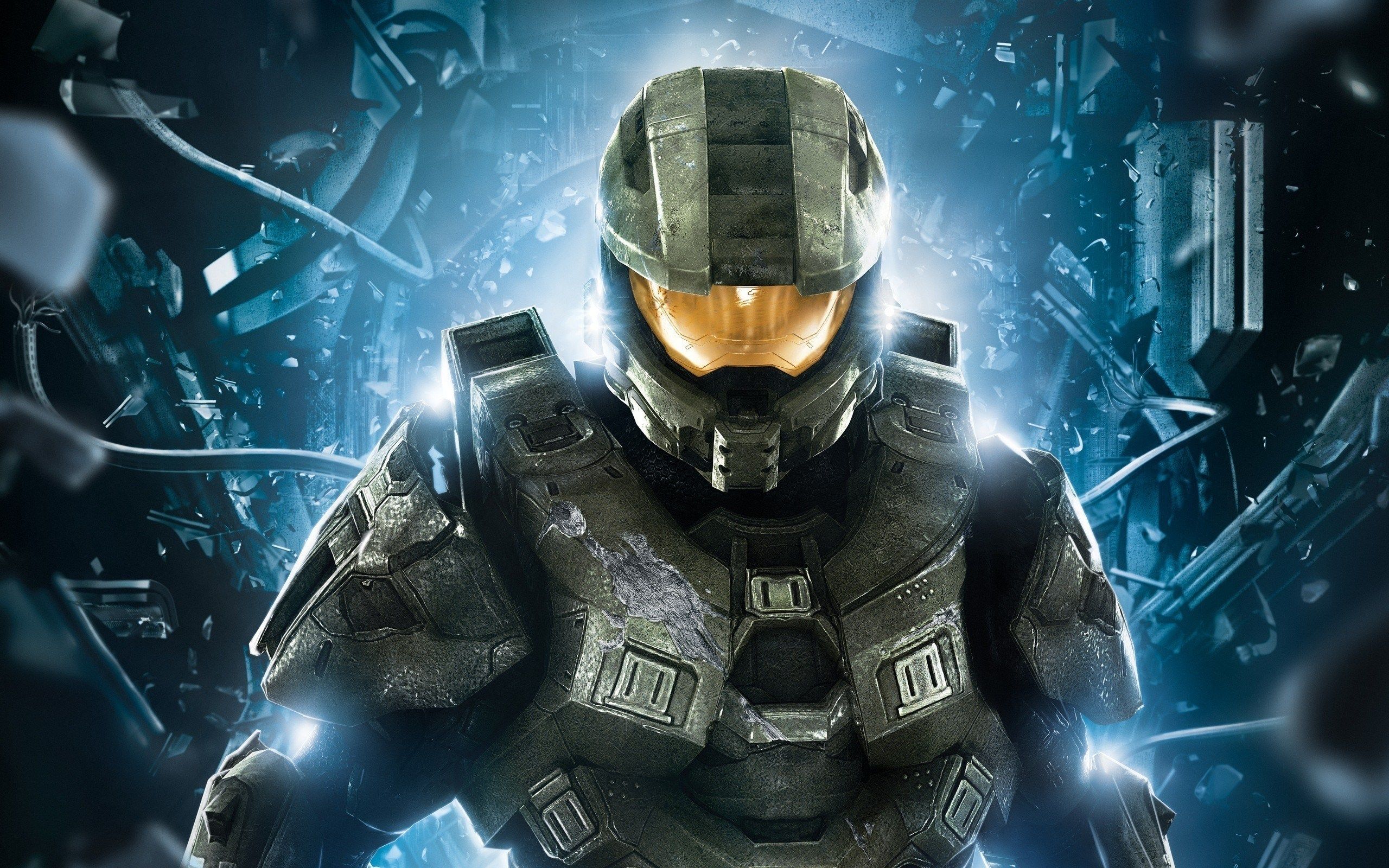 Halo Master Chief Artwork Desktop Wallpaper