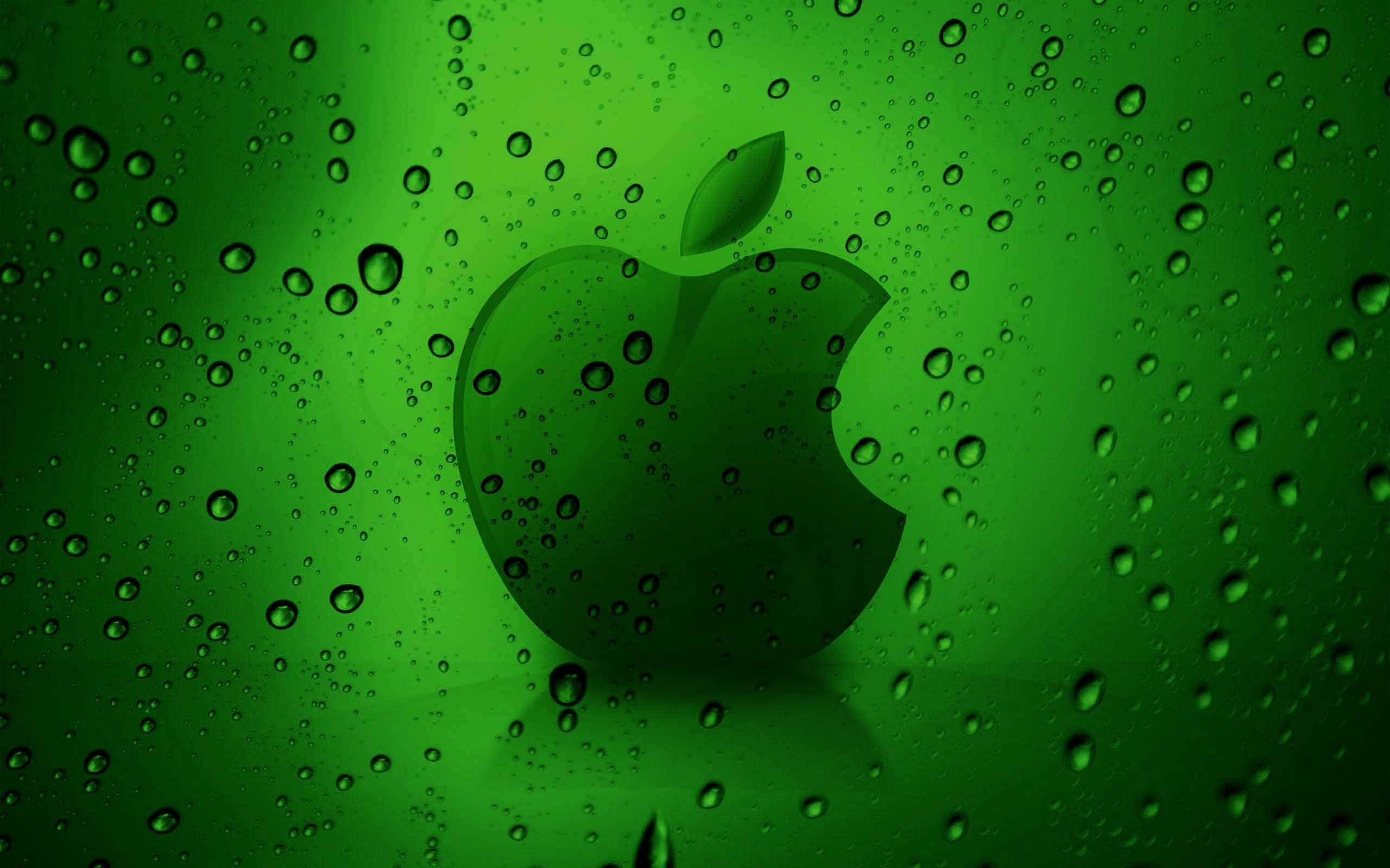 3D Green Apple Hq Wallpaper Desktop Wallpaper Amazing Colourful