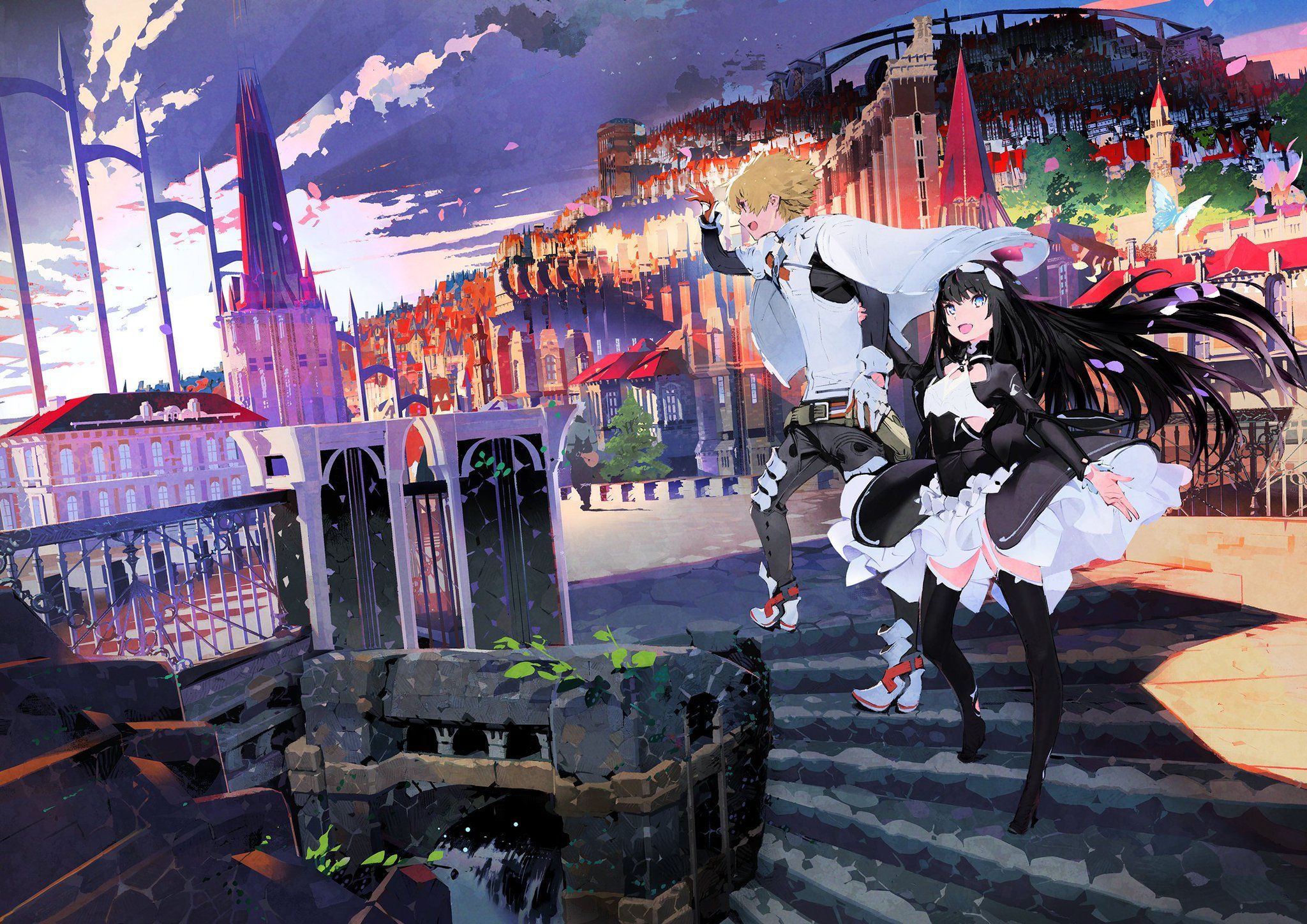 Infinite Dendrogram Anime Fabric Wall Scroll Poster (16 x 22) Inches [an]  InfiniteDendrogram- 3