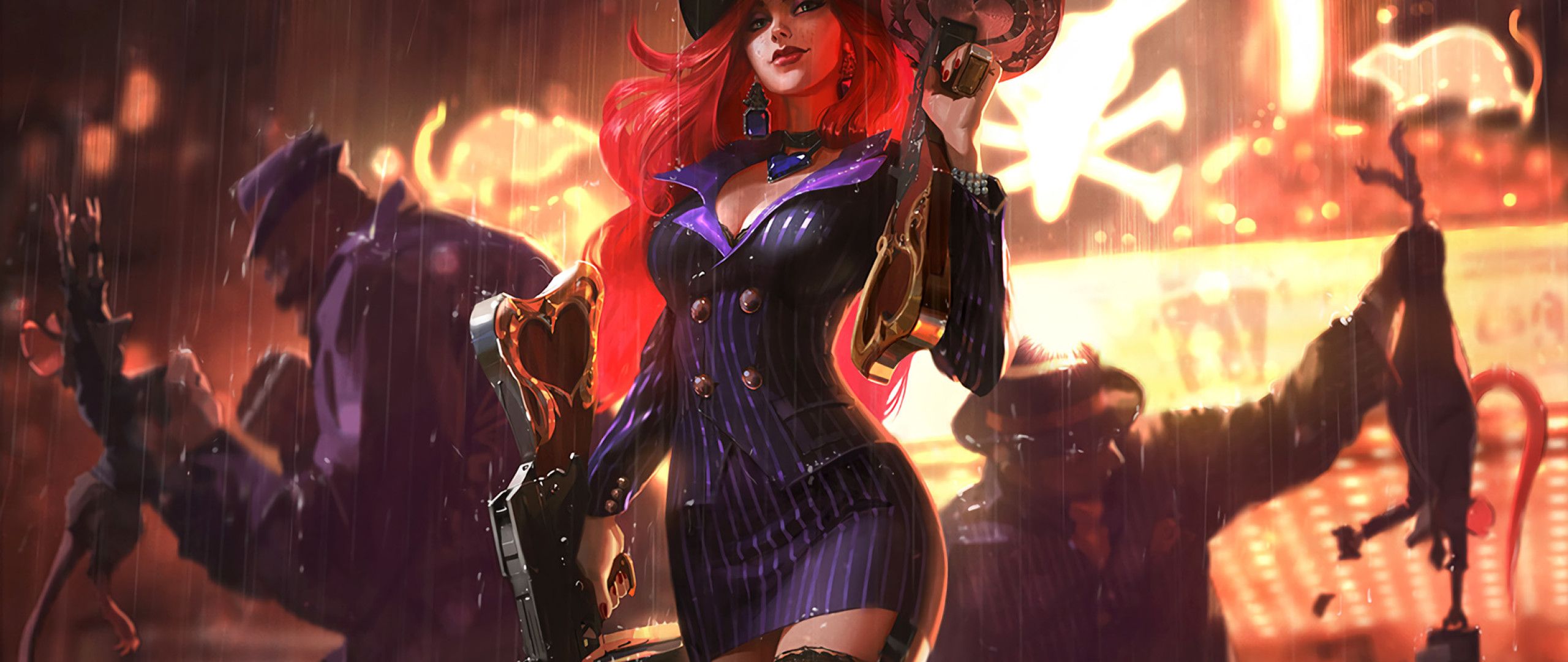 Miss Fortune League Of Legends 2560x1080 Resolution HD
