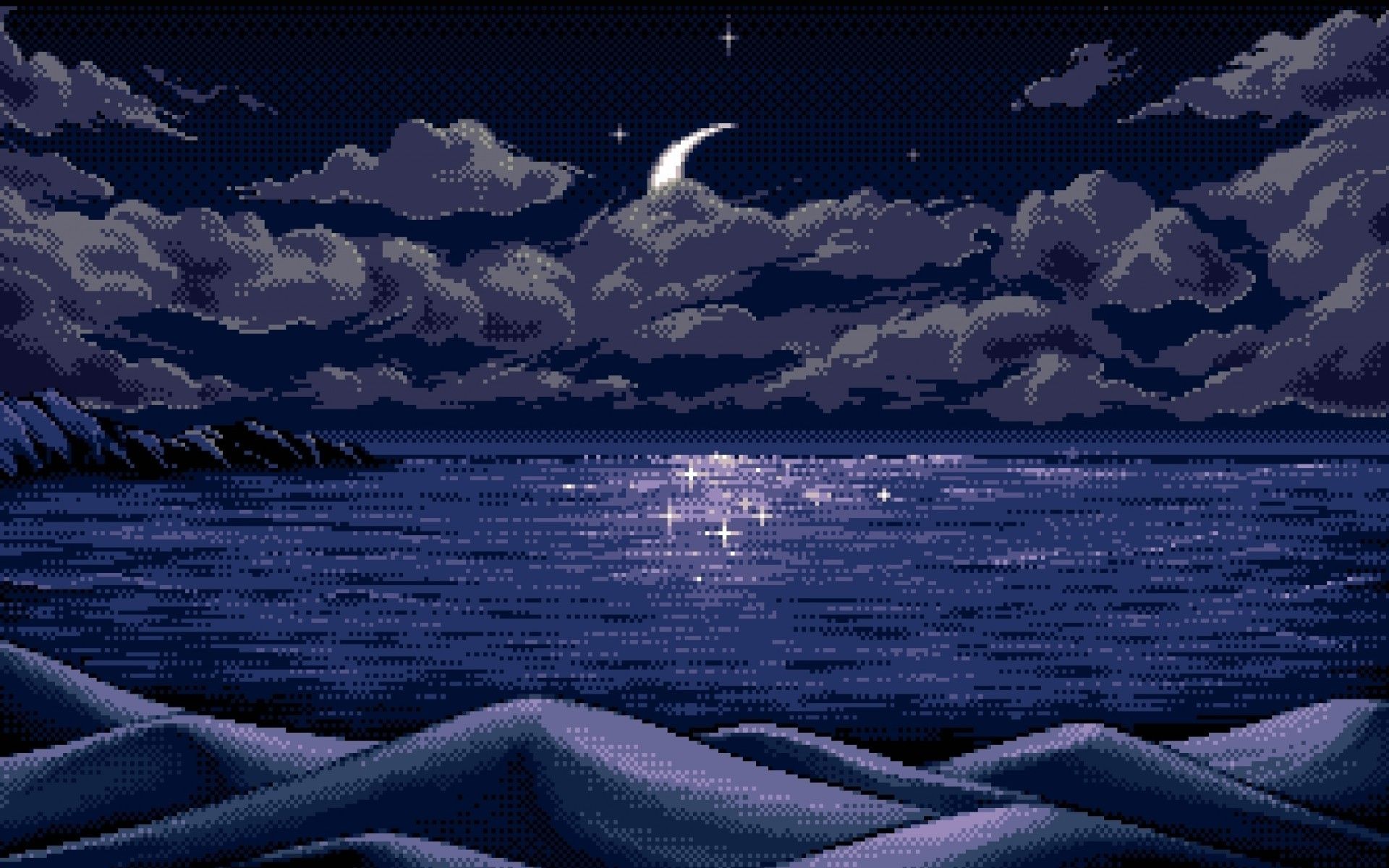 hdwallsbox - Pixel Art Background