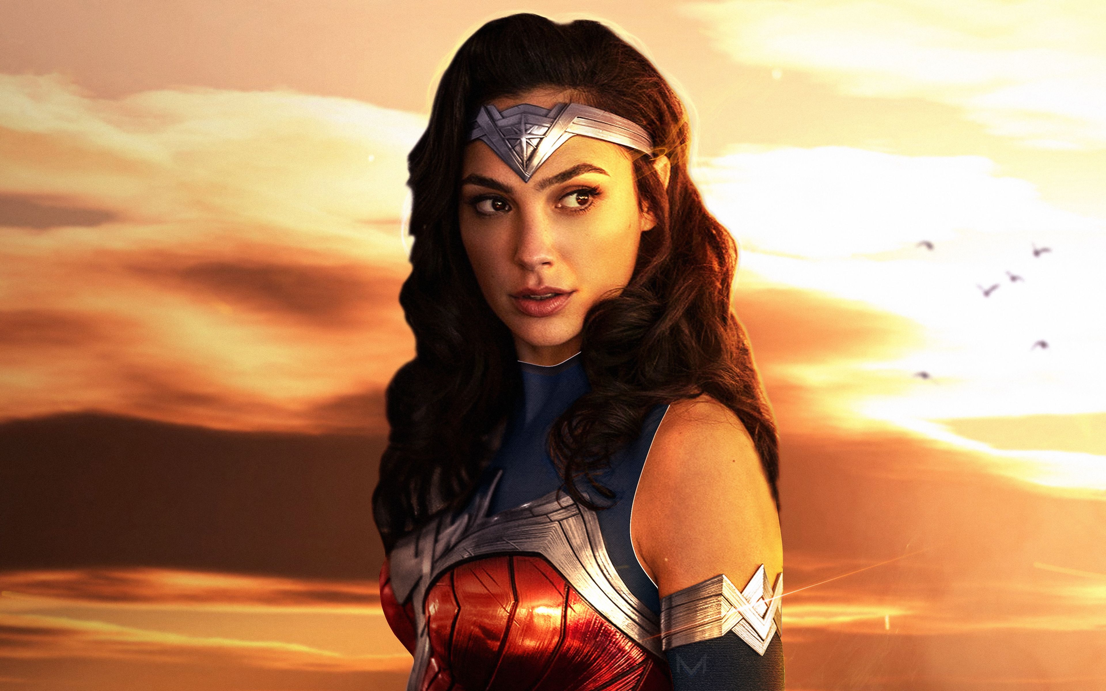 Download 2019 movie, Wonder Woman 1984, Gal Gadot, art wallpaper, 3840x2400, 4K Ultra HD 16:10, Widescreen