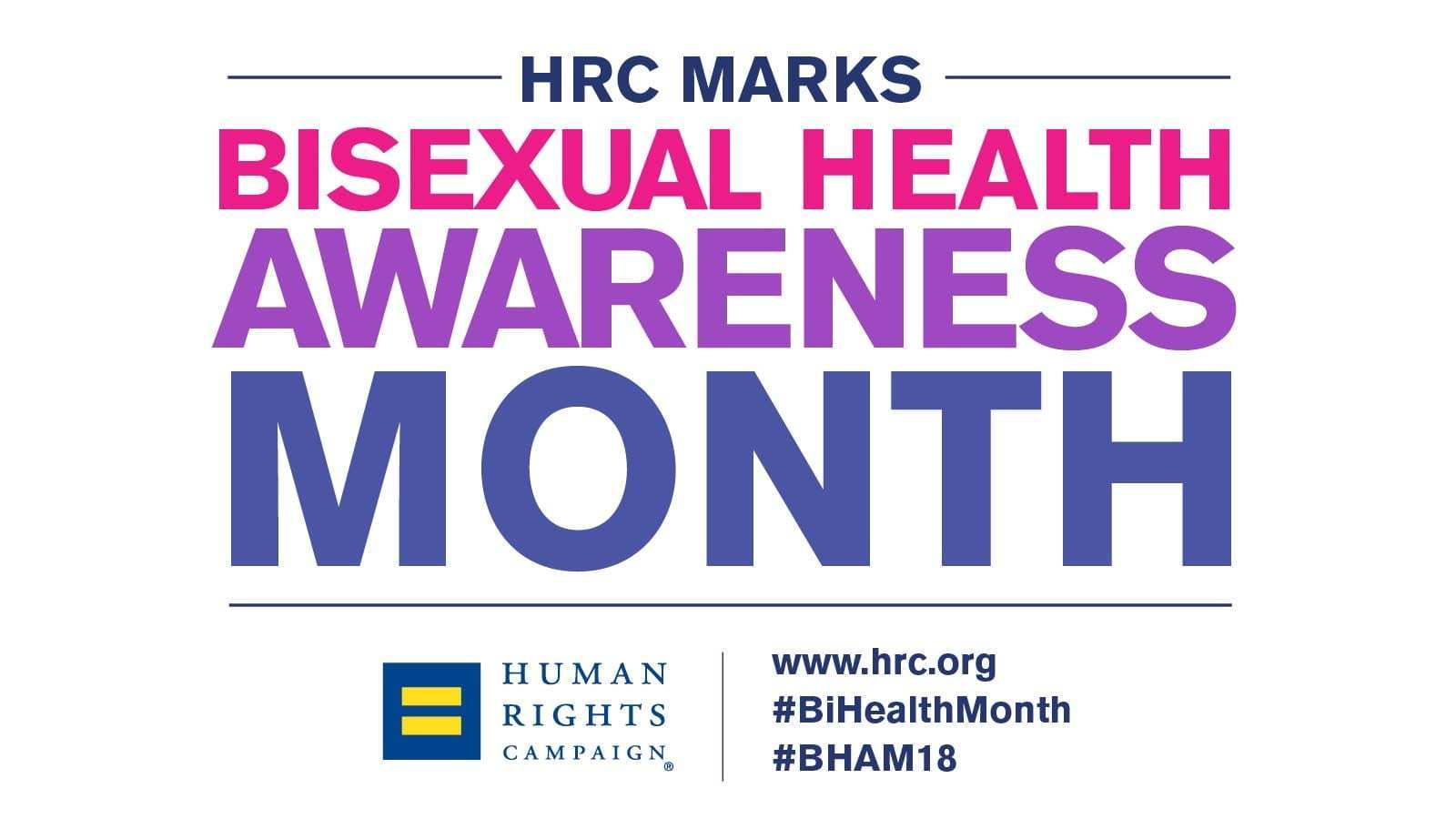 Bisexual Awareness Month