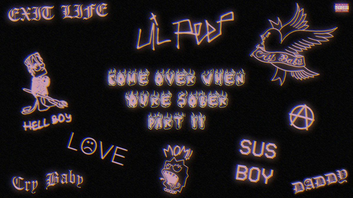 Lil Peep Aesthetic Computer Wallpapers - Wallpaper Cave
