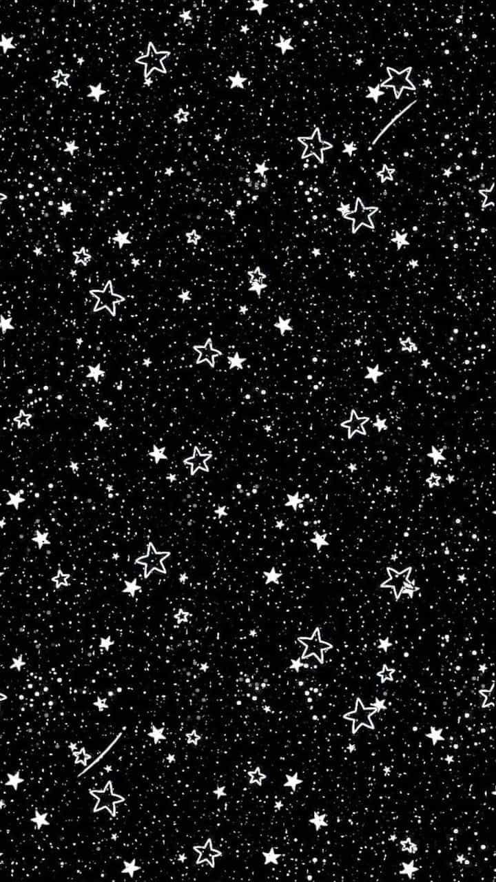 Black And White Aesthetics Stars Wallpapers Wallpaper Cave