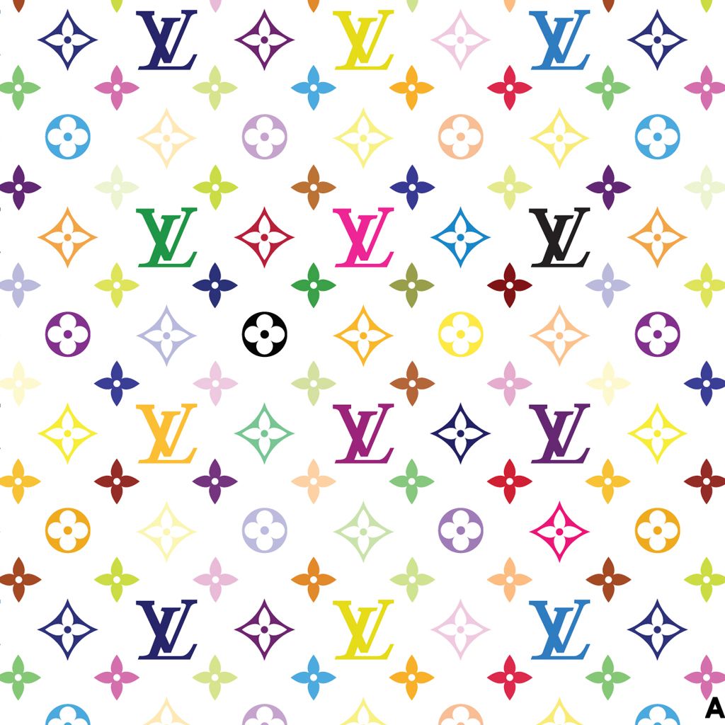 Murakami (Multi Color White). Louis Vuitton Iphone Wallpaper