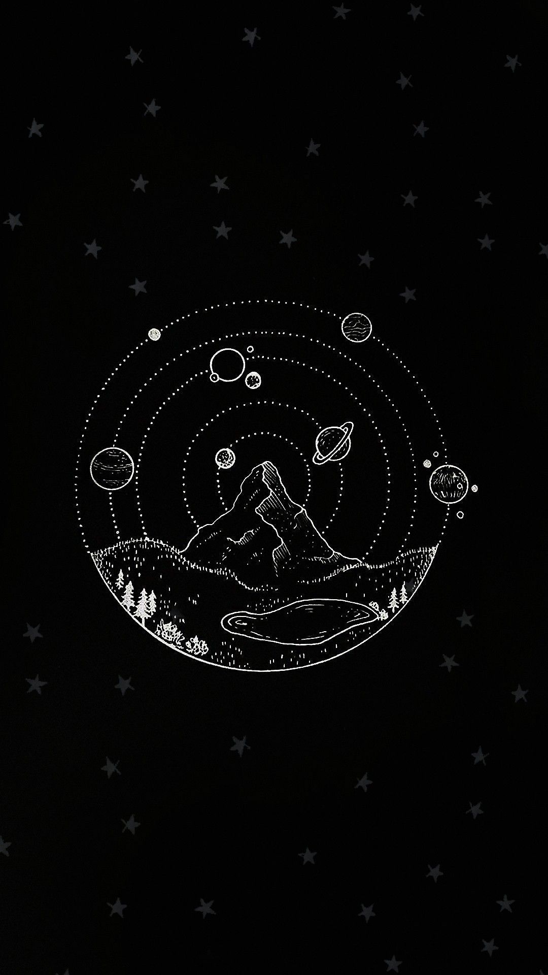 Illustration, Font, Circle, Black And White, Astronomical Object