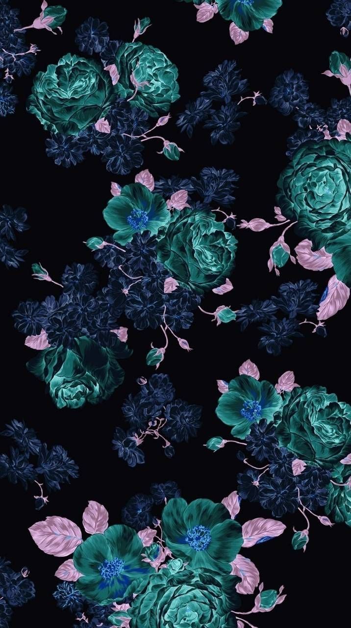 Dark Flower #wallpaper #iphone #android #background #lockscreen