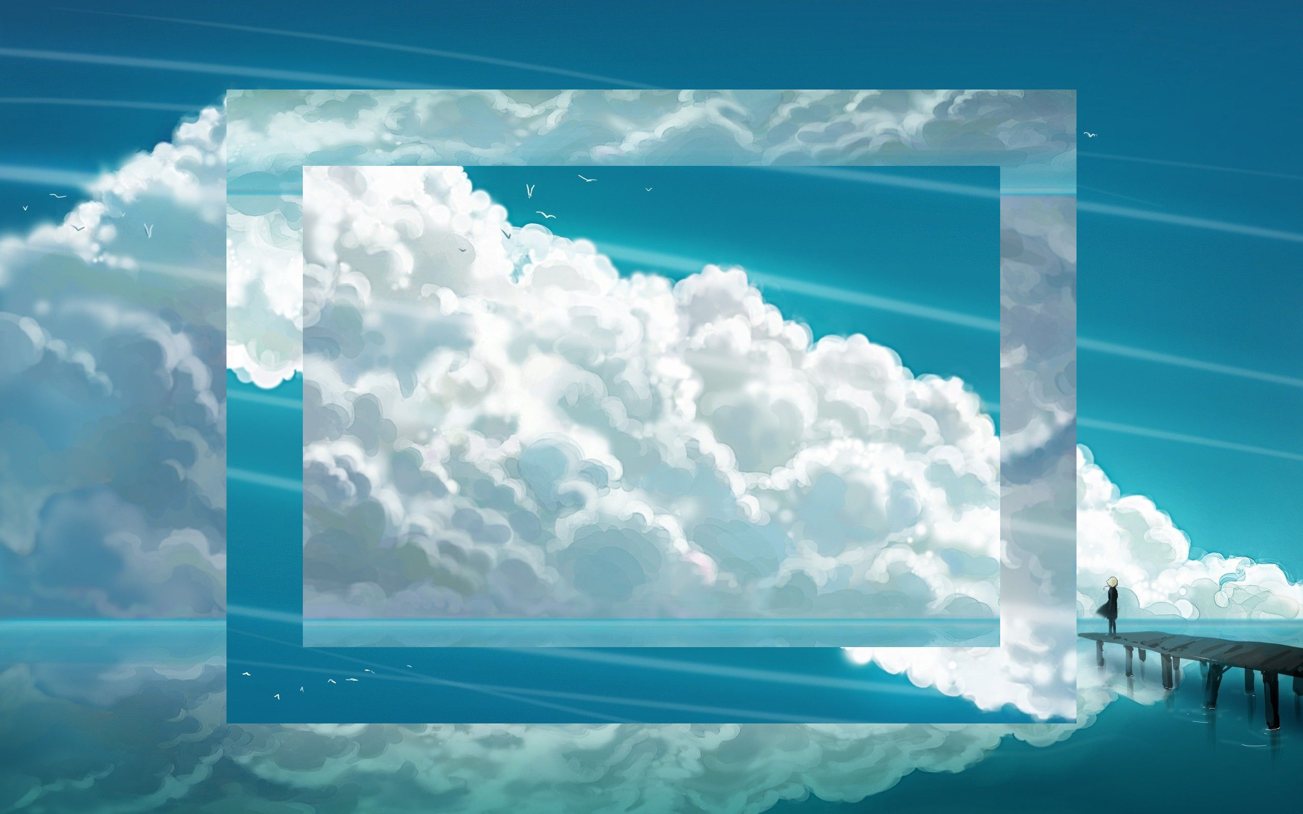 Anime Cloud Wallpaper Free Anime Cloud Background