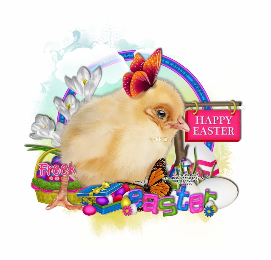 Easter Chick Ct Tag, Snags And Wallpaper. Transparent