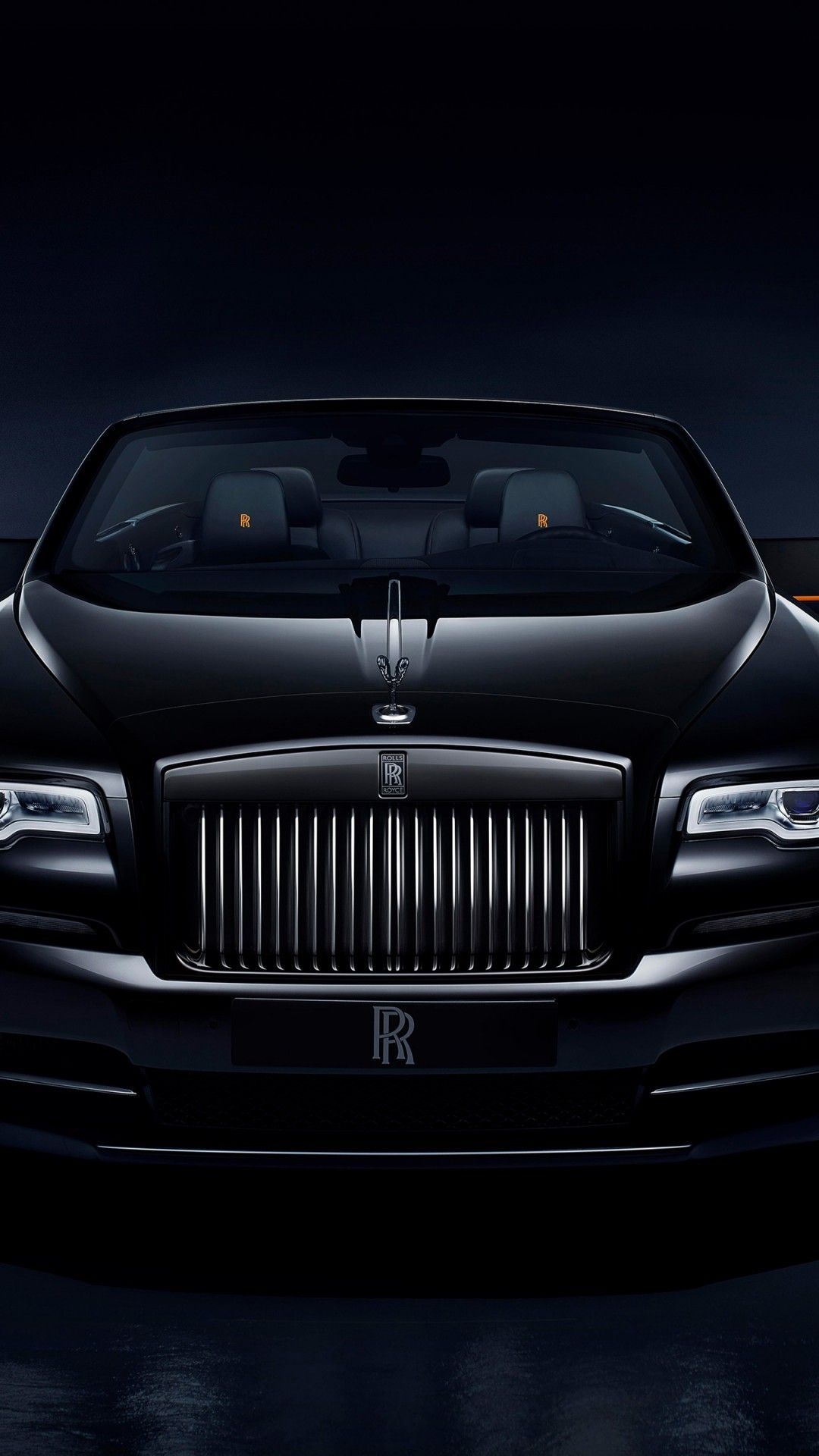 Rolls Royce, Front View, Black, Luxury, Cars Royce Dawn