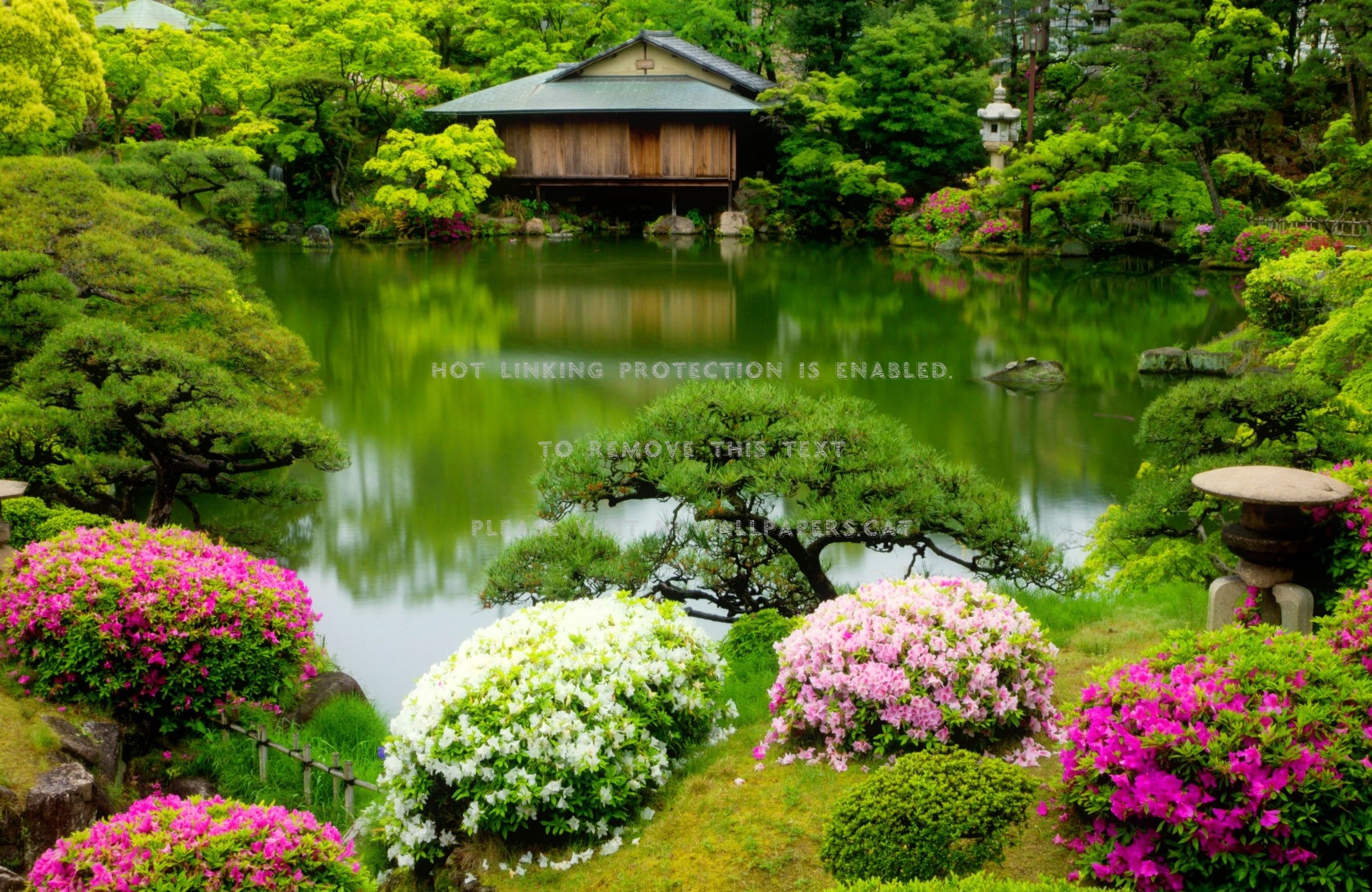 Gazebo Pond Wallpapers - Wallpaper Cave