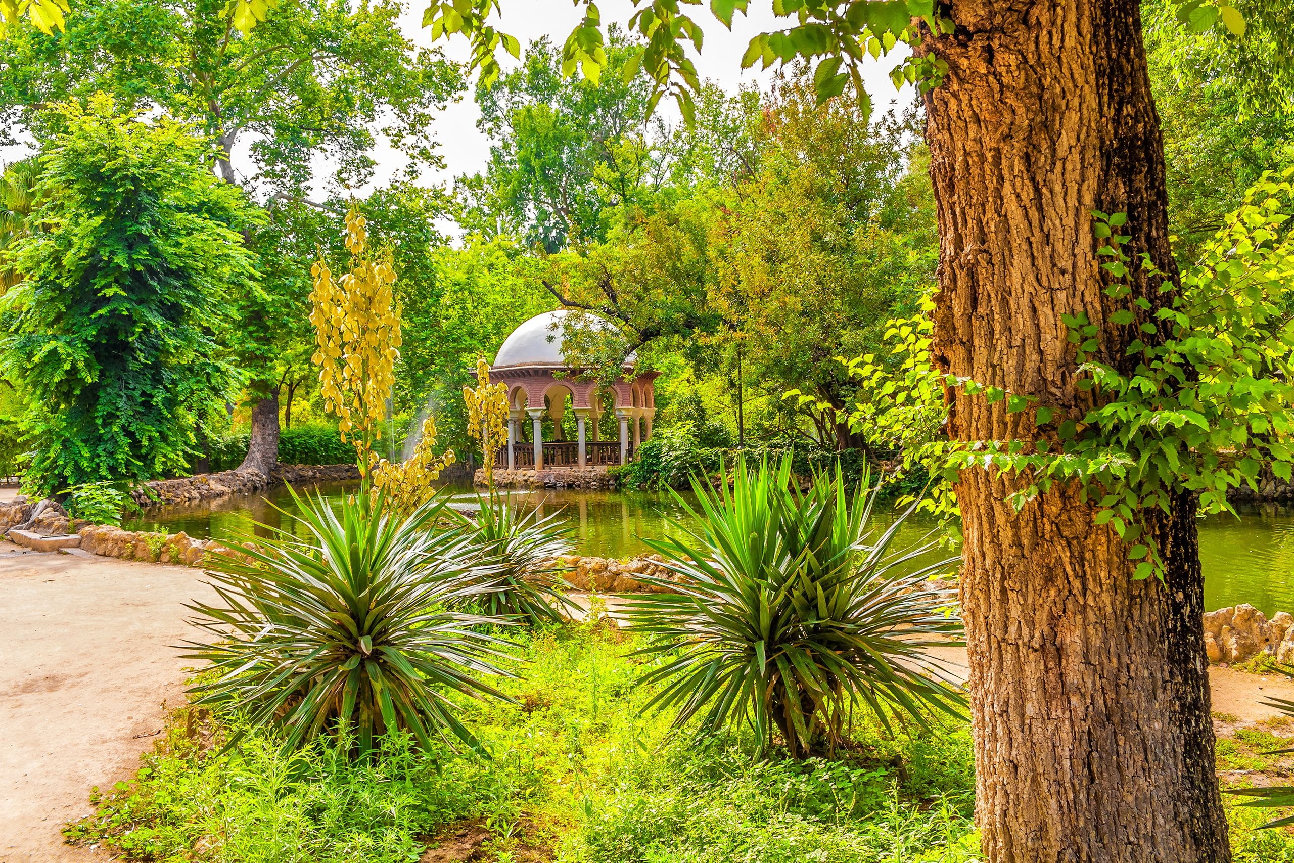 Gazebo Pond Wallpapers - Wallpaper Cave