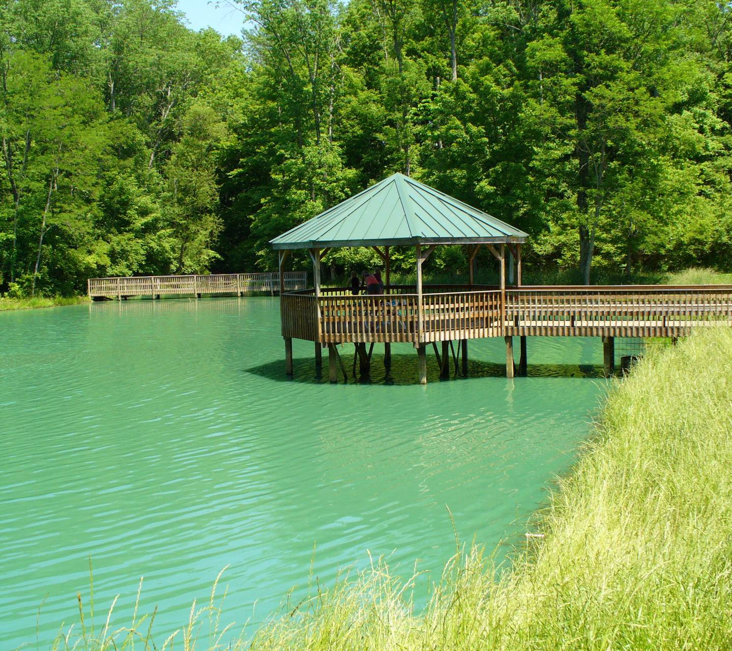 Gazebo Pond Wallpapers - Wallpaper Cave