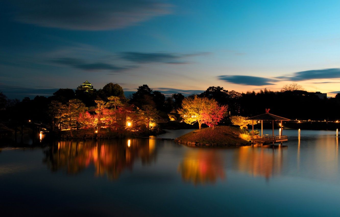 Gazebo Pond Wallpapers - Wallpaper Cave