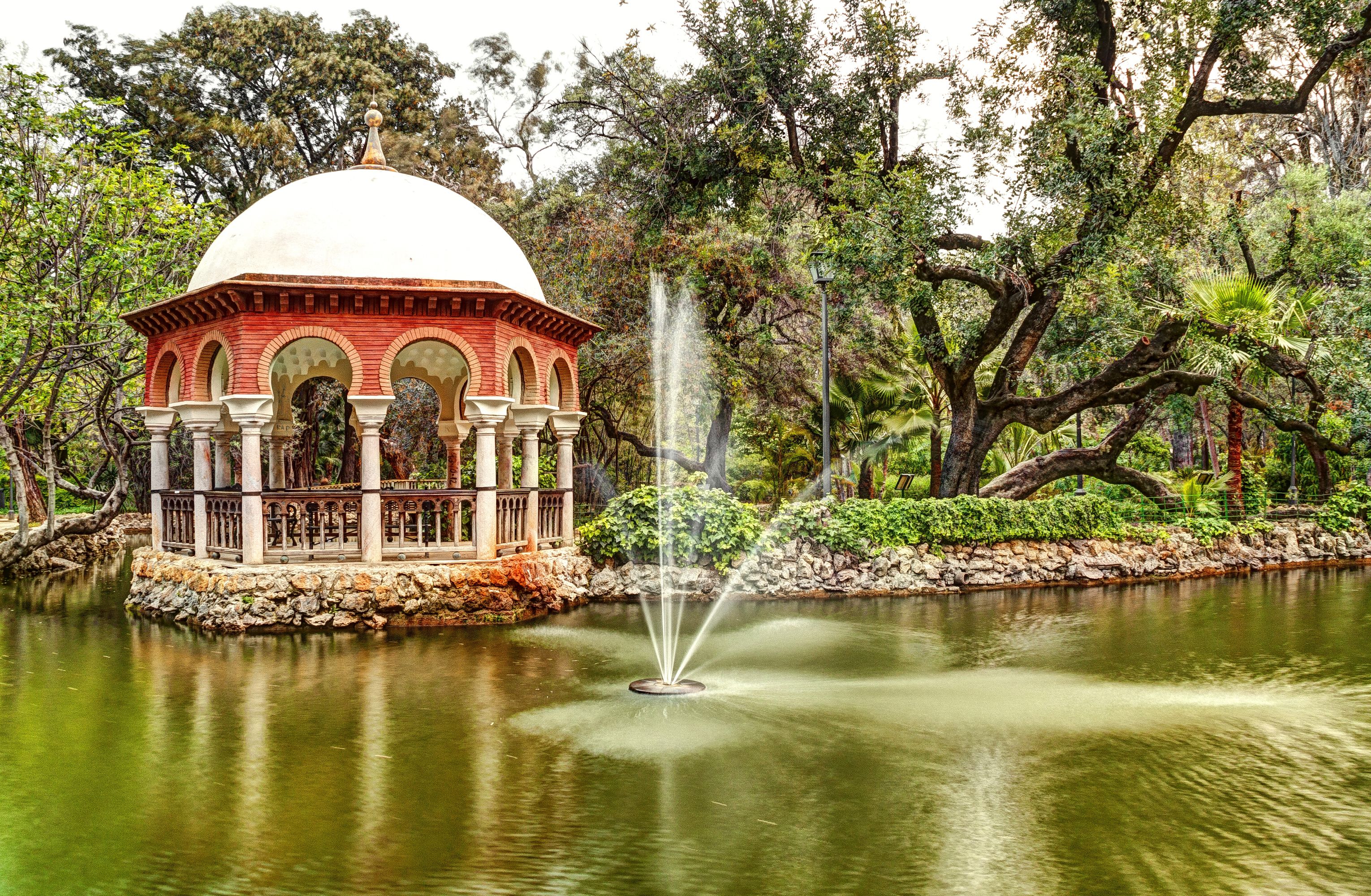 Gazebo Pond Wallpapers - Wallpaper Cave