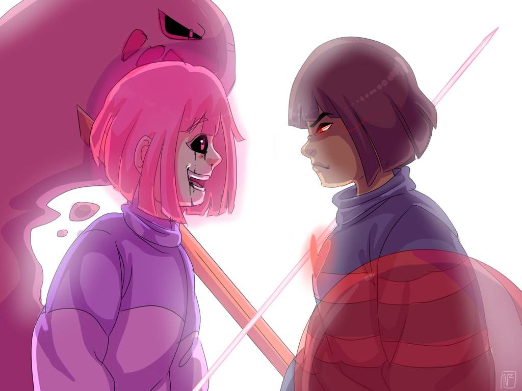 Glitchtale: Betty Vs Frisk