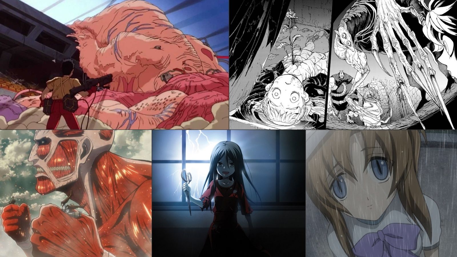 Spine Chillingly Scary Japanese Anime Characters
