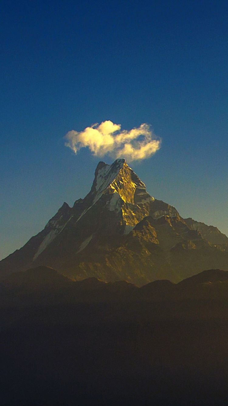 Download wallpaper 750x1334 himalayas