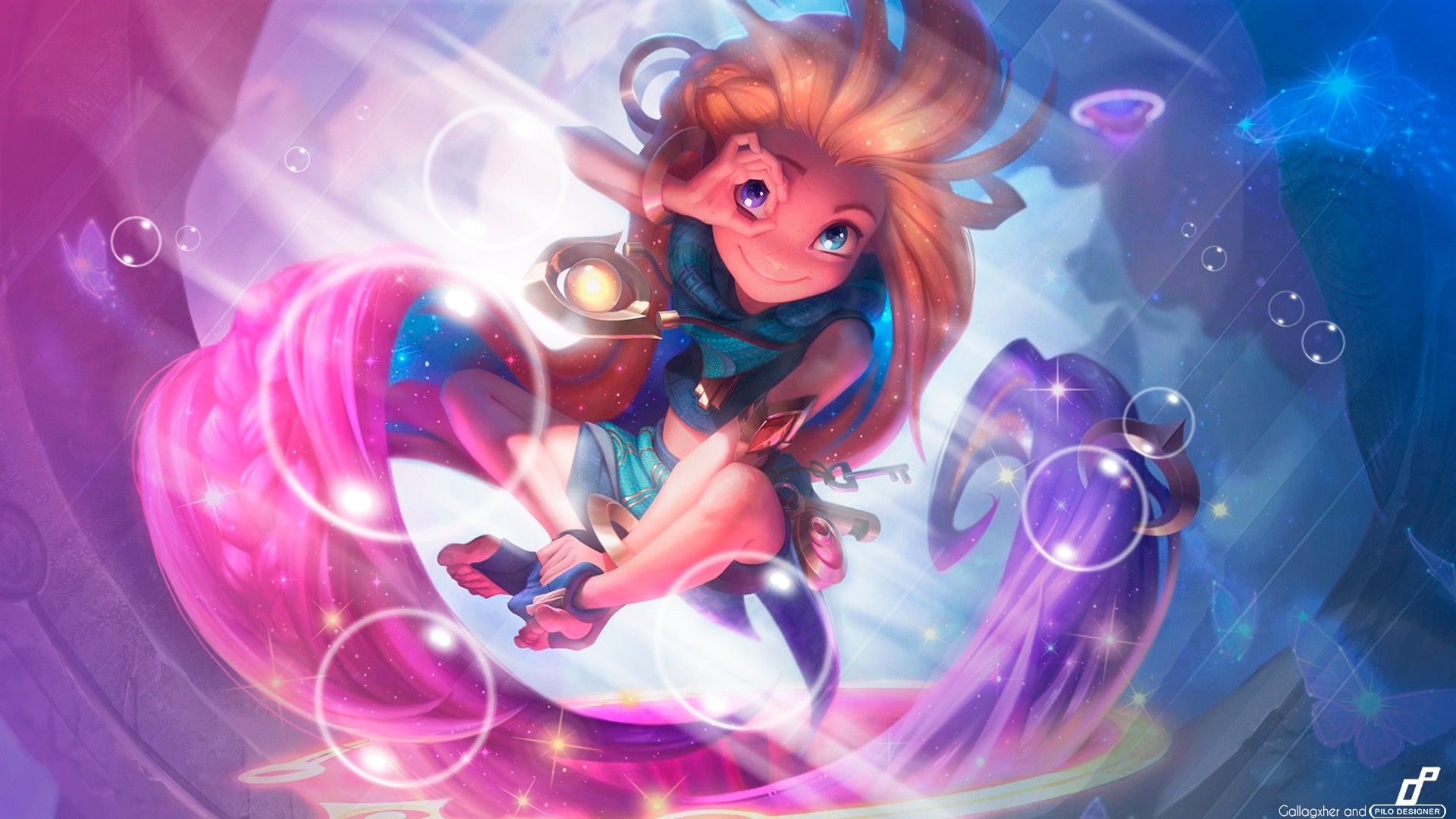 Zoe LoL Splash Art 4K Wallpaper #650